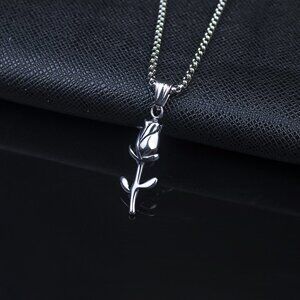 ❤️One Branch Flower Cute Simple Pendant necklace for women/men, N90201P221